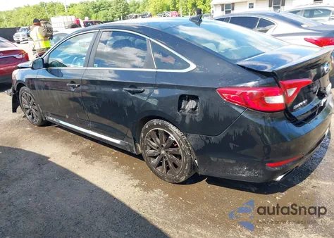 2016 Hyundai Sonata Sport из США, поврежденный, VIN 5NPE34AF6GH277790